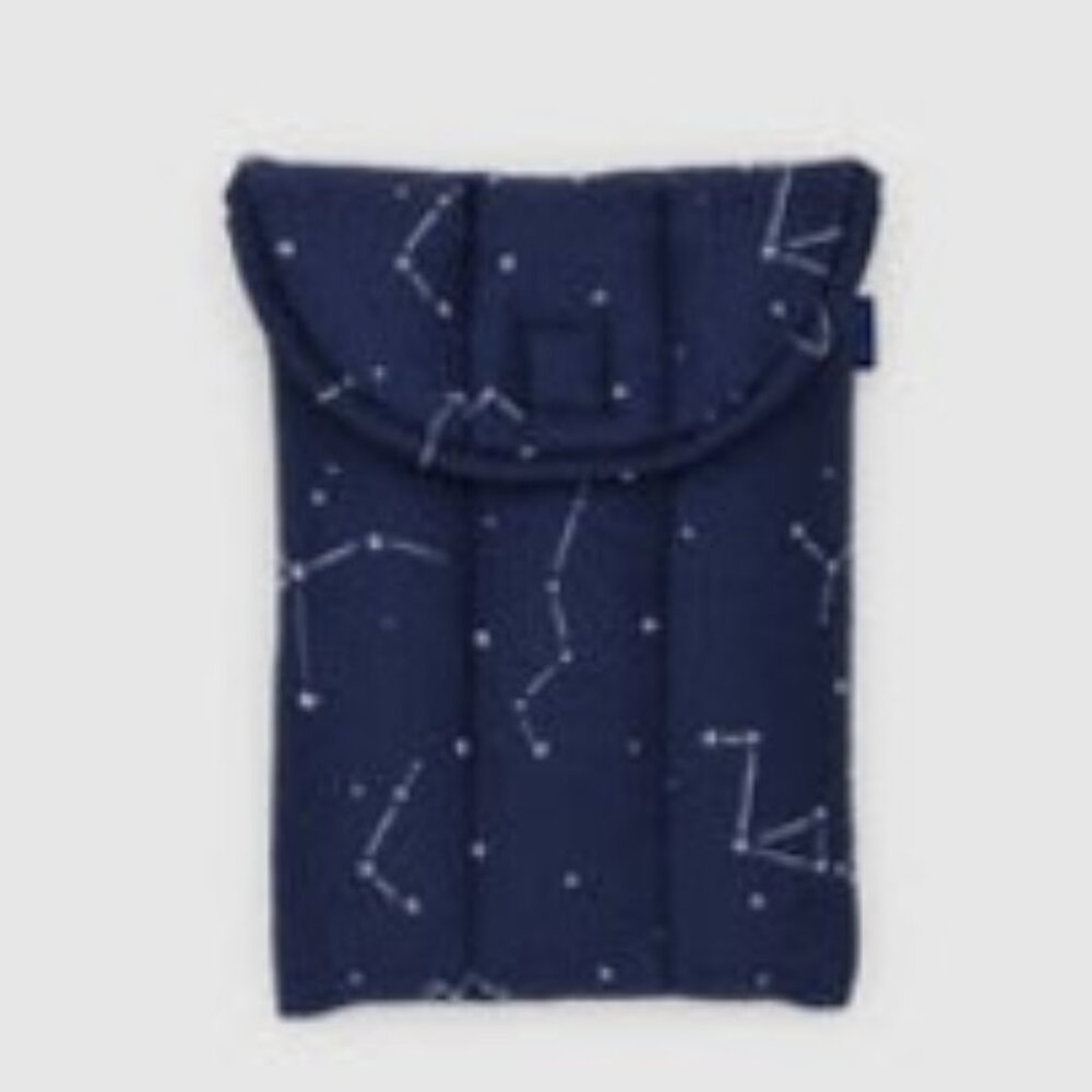 NWT Baggu Puffy Tablet Sleeve 8" - Constellation Midnight